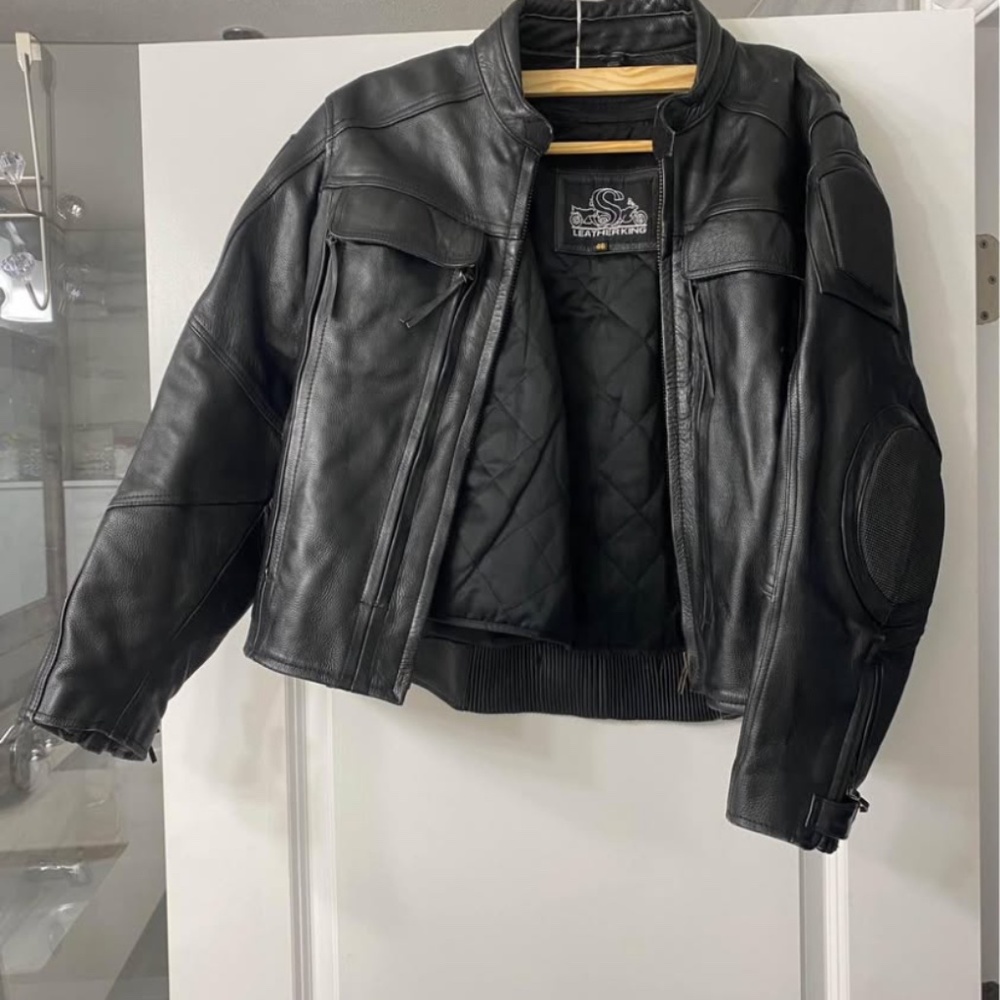 Leather King Motorcycle Leather Jacket
